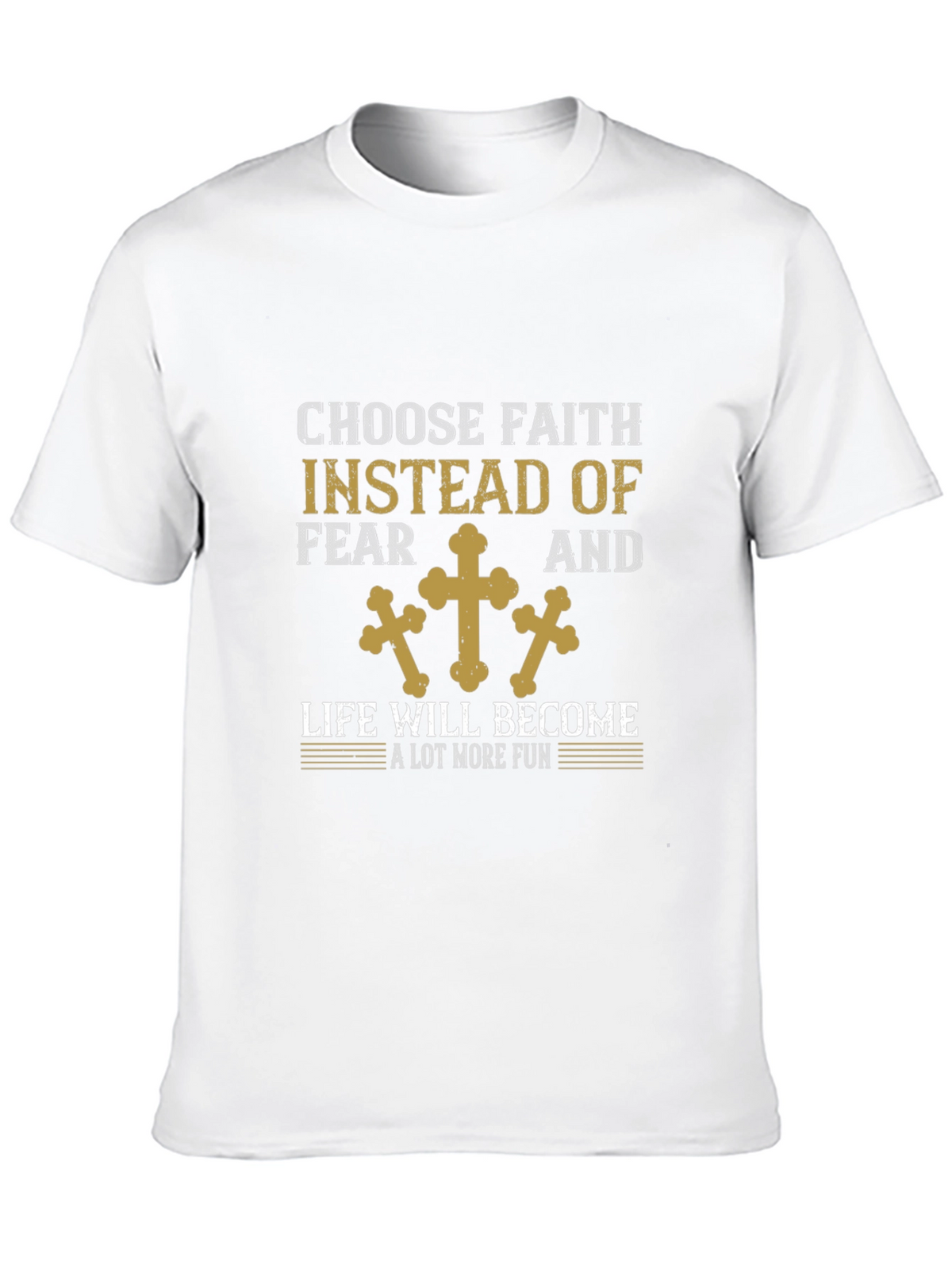 Choose Faith T-Shirt - Inspirational Christian Apparel