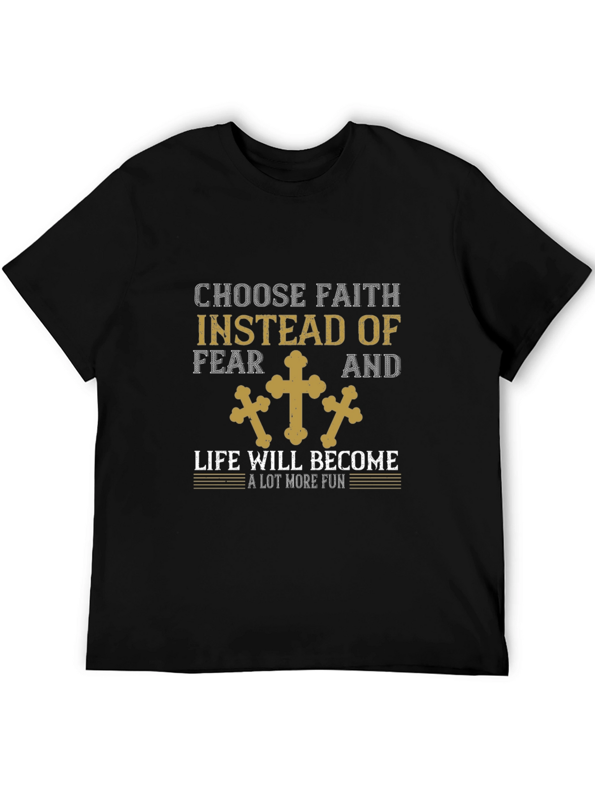Choose Faith T-Shirt - Inspirational Christian Apparel