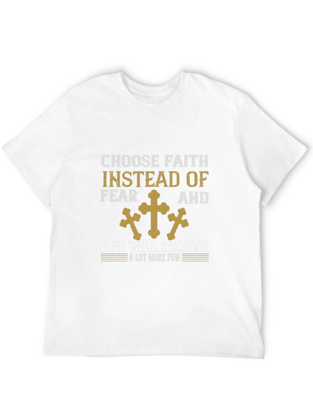 Choose Faith T-Shirt - Inspirational Christian Apparel
