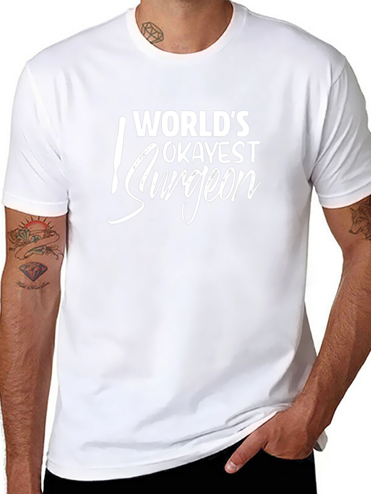 Worlds Okayest Surgeon Graphic Tee