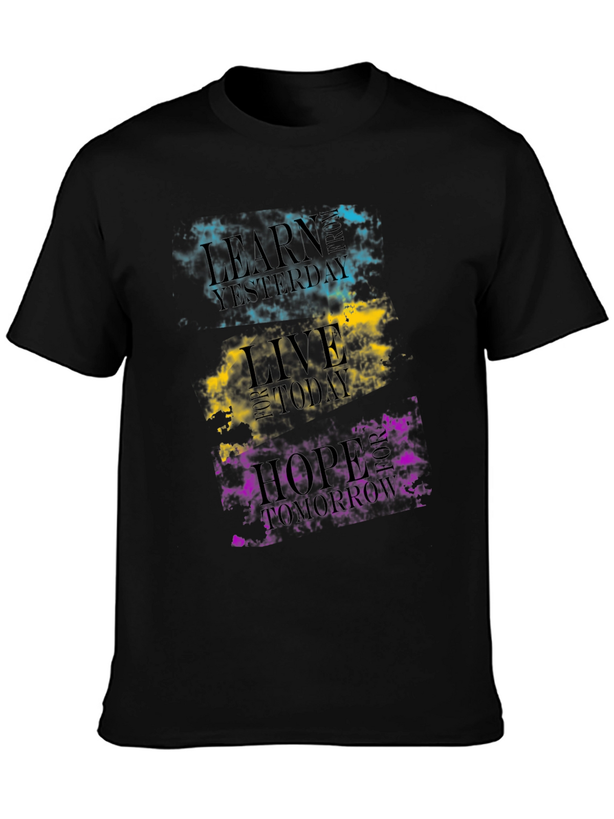 Inspirational Graphic T-Shirt - Learn Live Hope