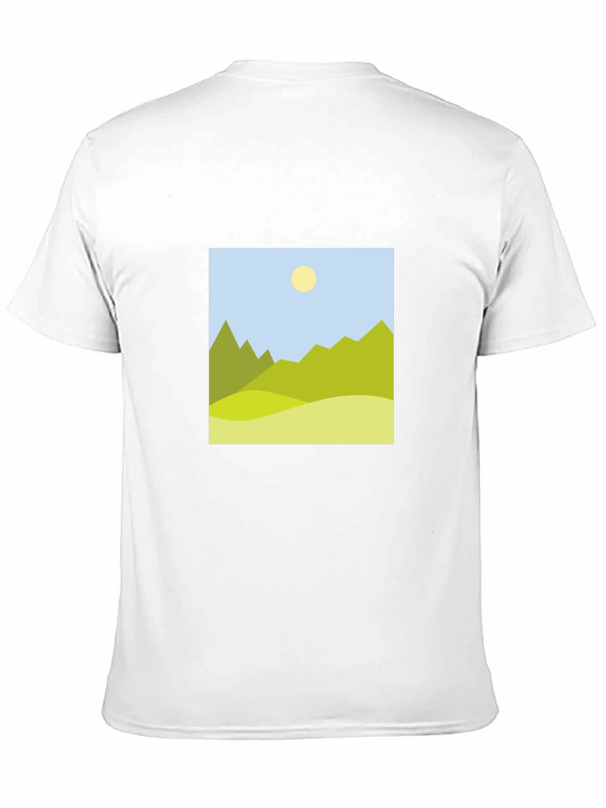 Mountain View Graphic Black T-Shirt