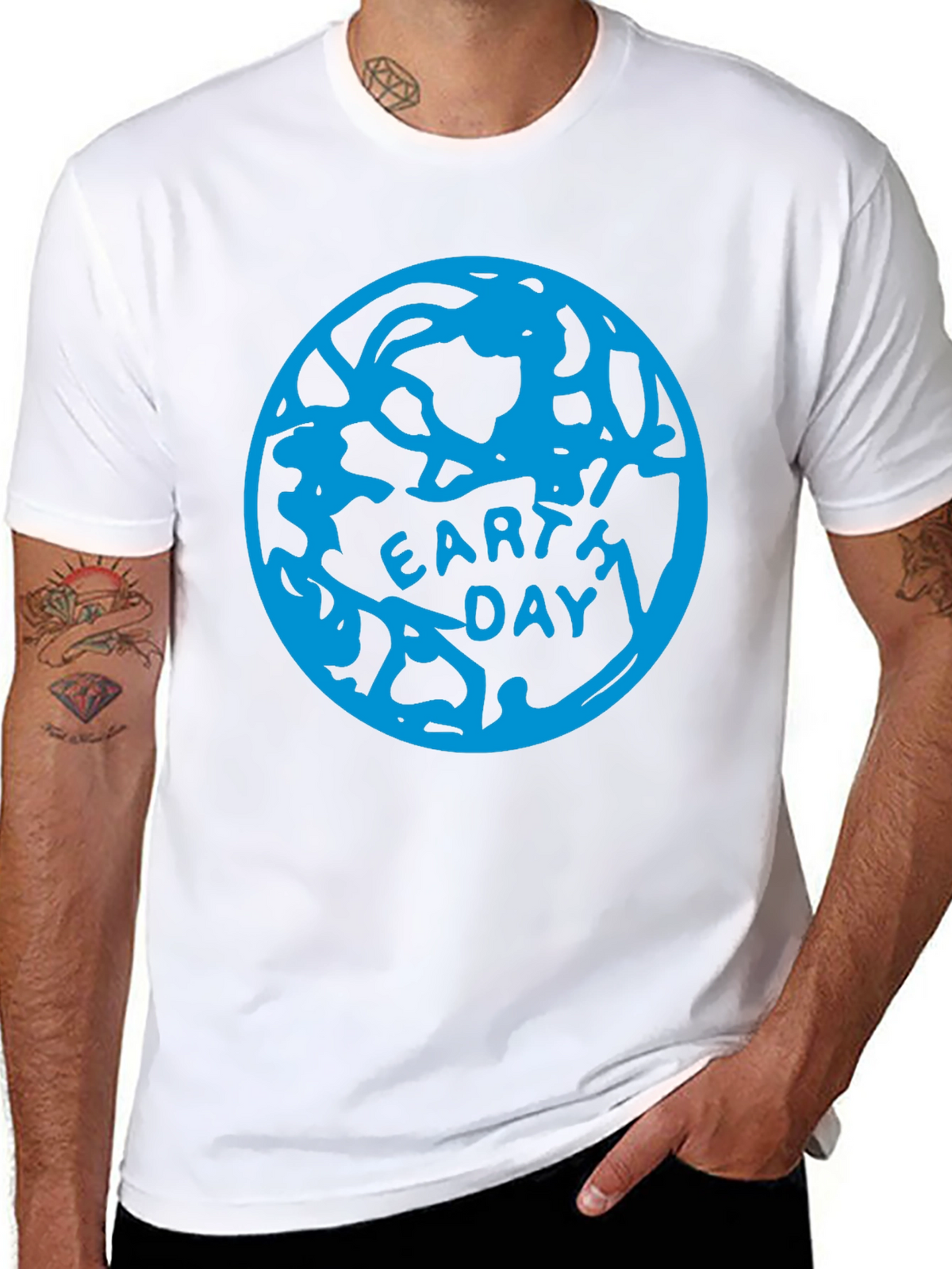 Earth Day T-Shirt -  Planet Graphic Tee
