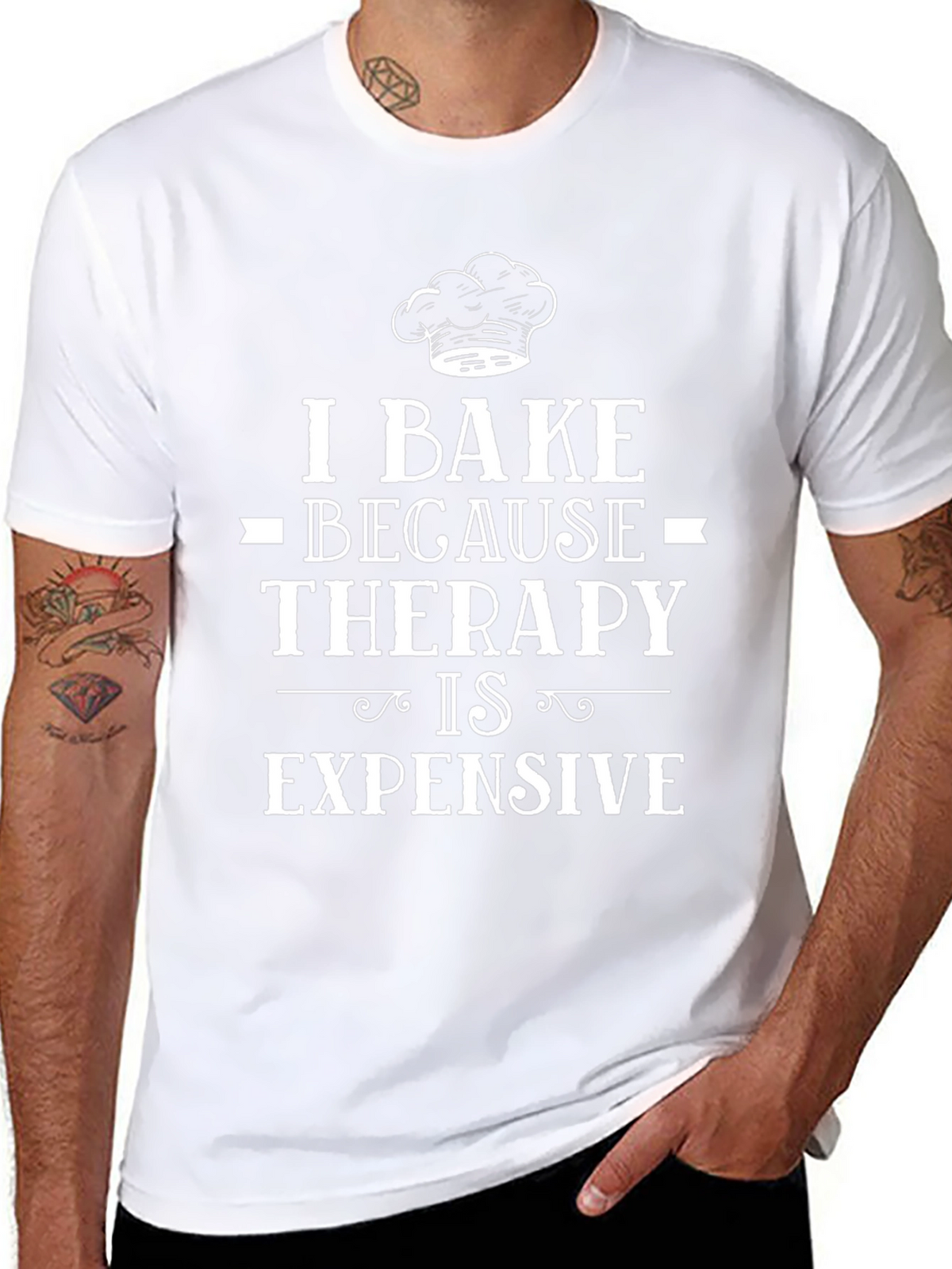 Baking Therapy T-Shirt - Funny Baker Gift
