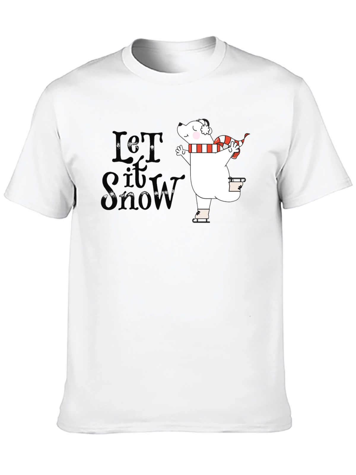 Let It Snow Polar Bear T-Shirt