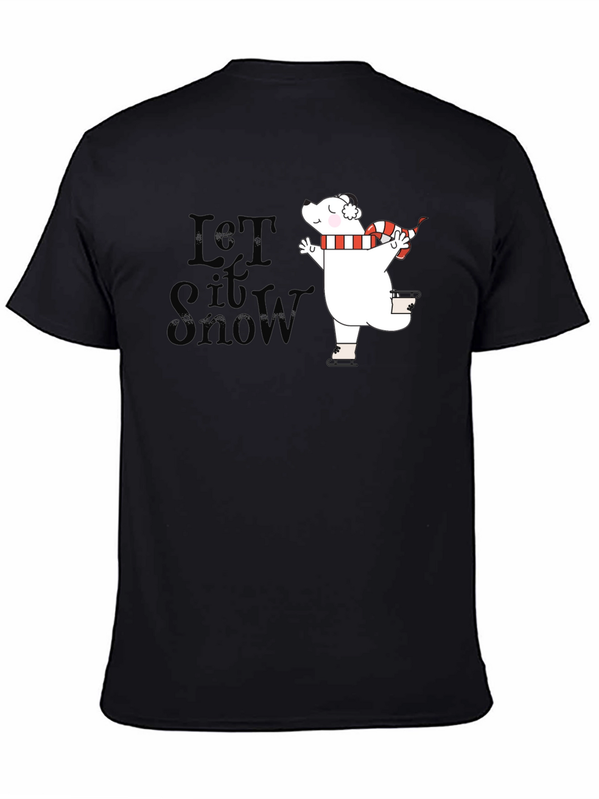 Let It Snow Polar Bear T-Shirt