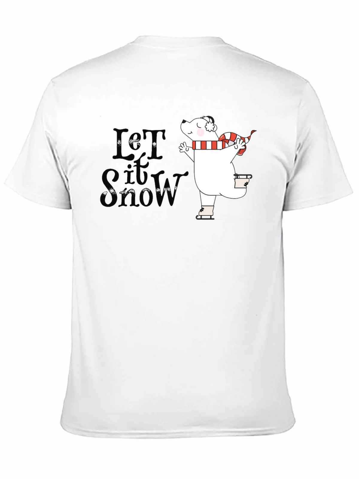 Let It Snow Polar Bear T-Shirt