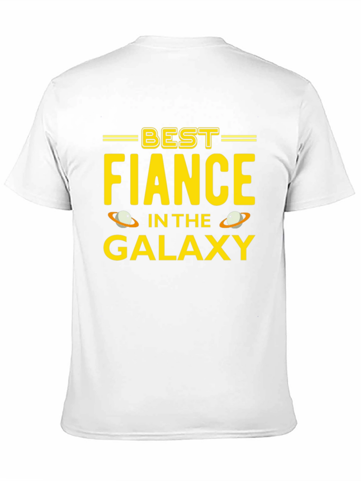Best Fiance in the Galaxy Black T-Shirt