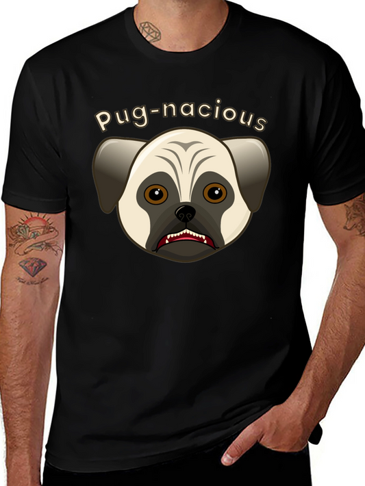 Pug-nacious Graphic T-Shirt