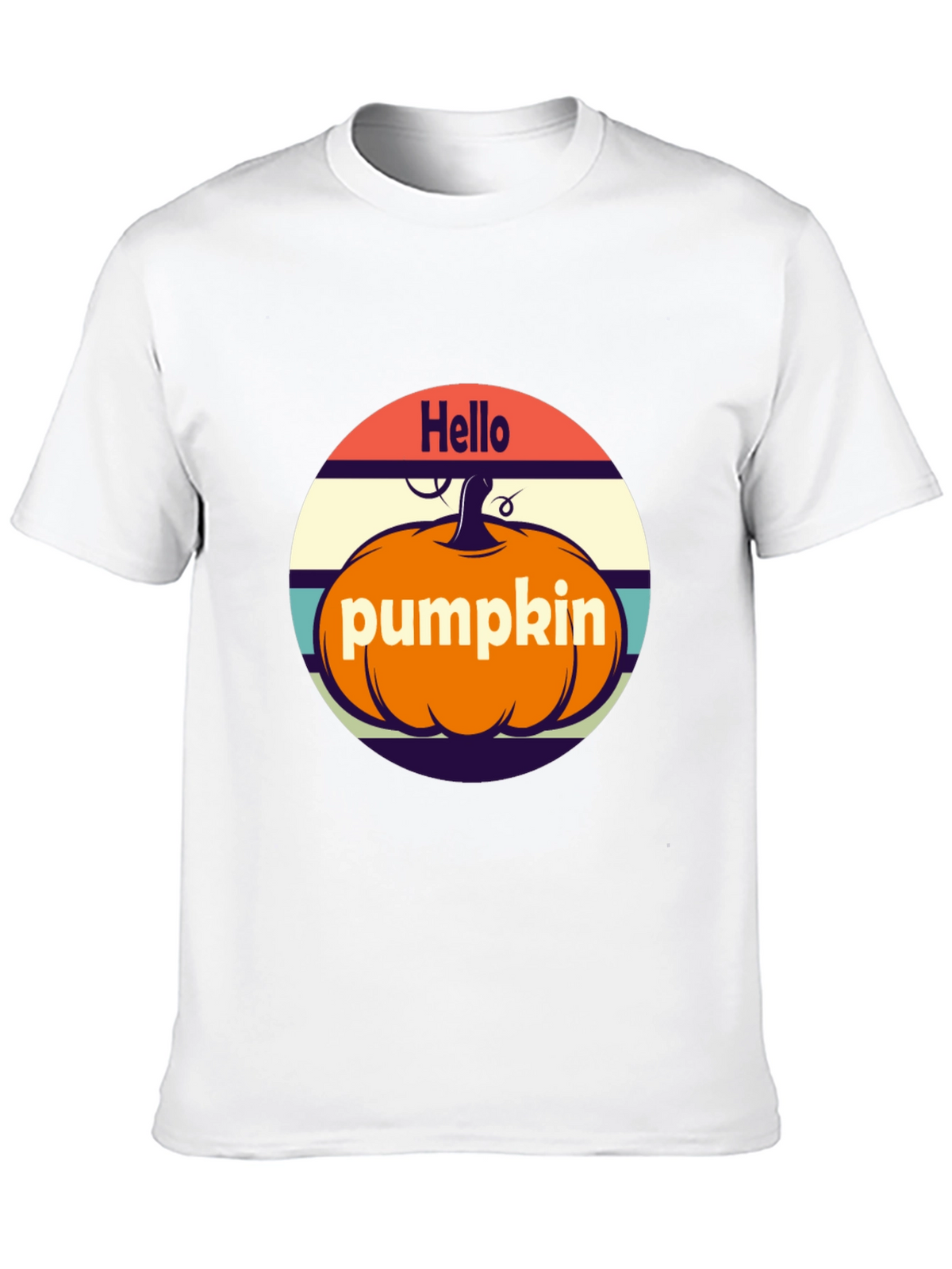 Hello Pumpkin T-Shirt - Fall Vibes