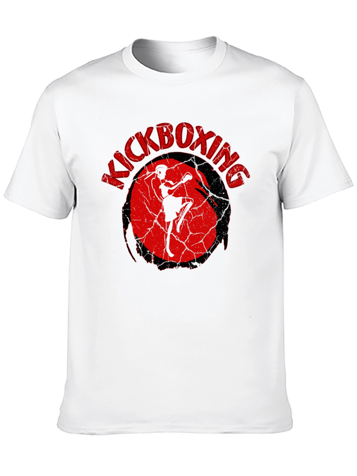 Kickboxing Graphic T-Shirt - Black