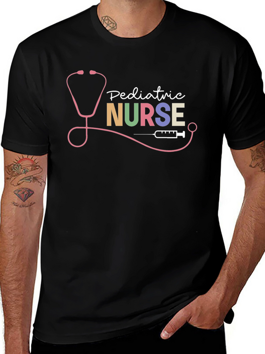 Pediatric Nurse Stethoscope T-Shirt