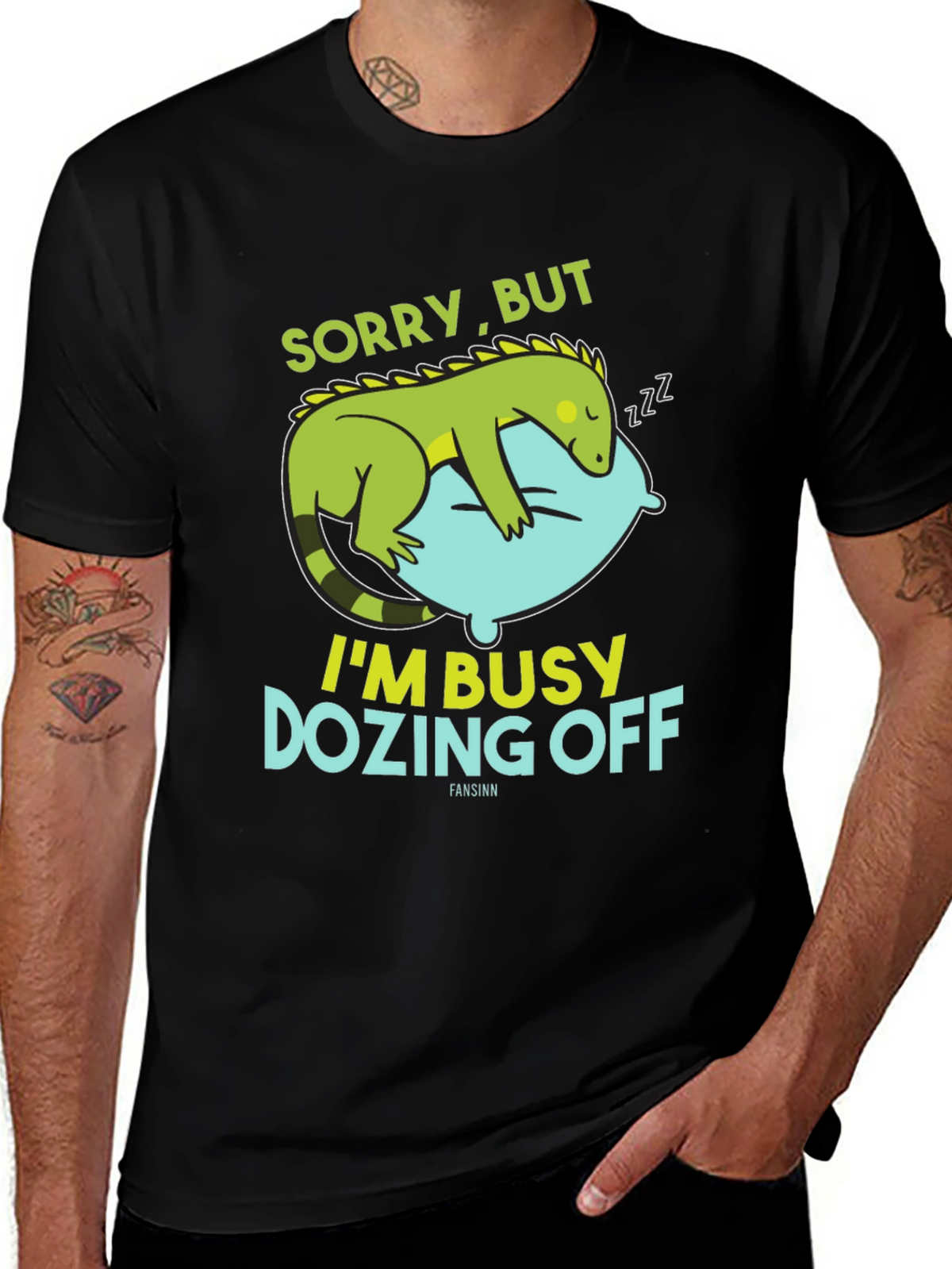 Sorry But Im Busy Dozing Off Graphic T-Shirt