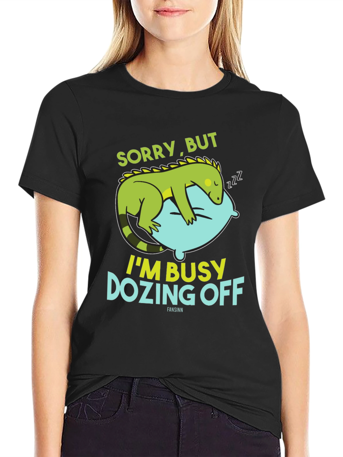 Sorry But Im Busy Dozing Off Graphic T-Shirt