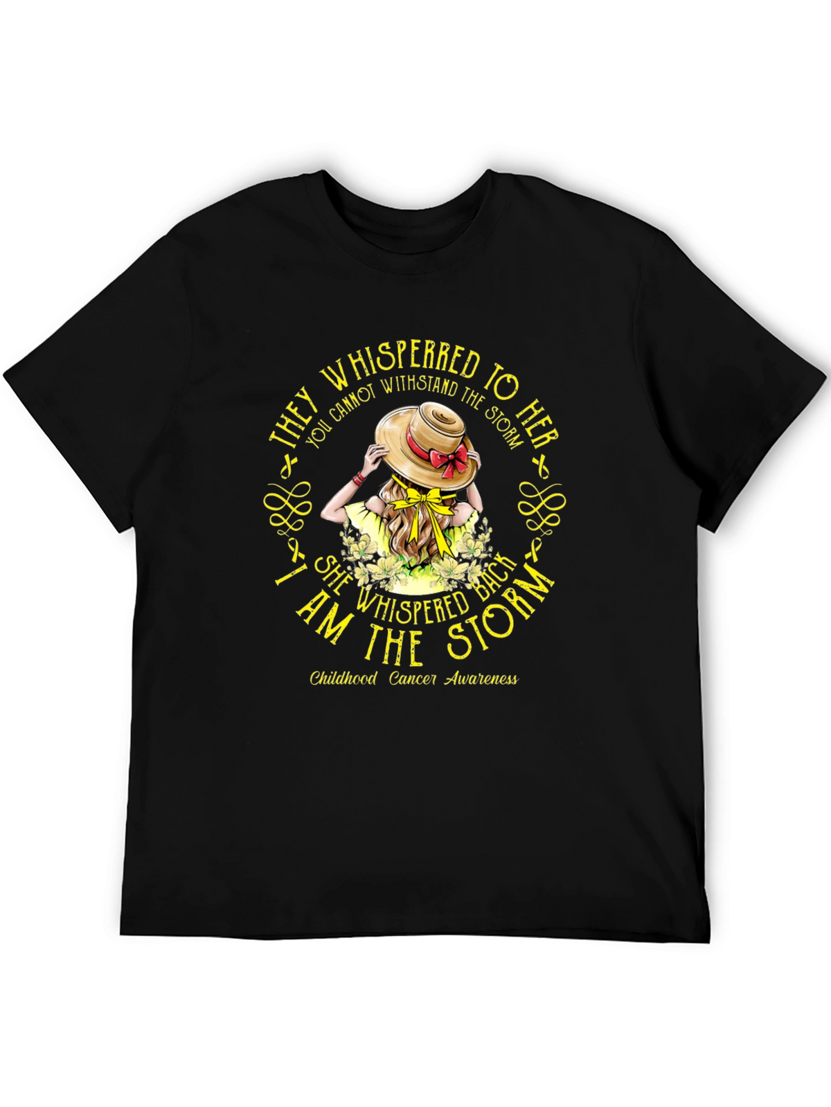 Childhood Cancer Awareness I Am The Storm T-Shirt