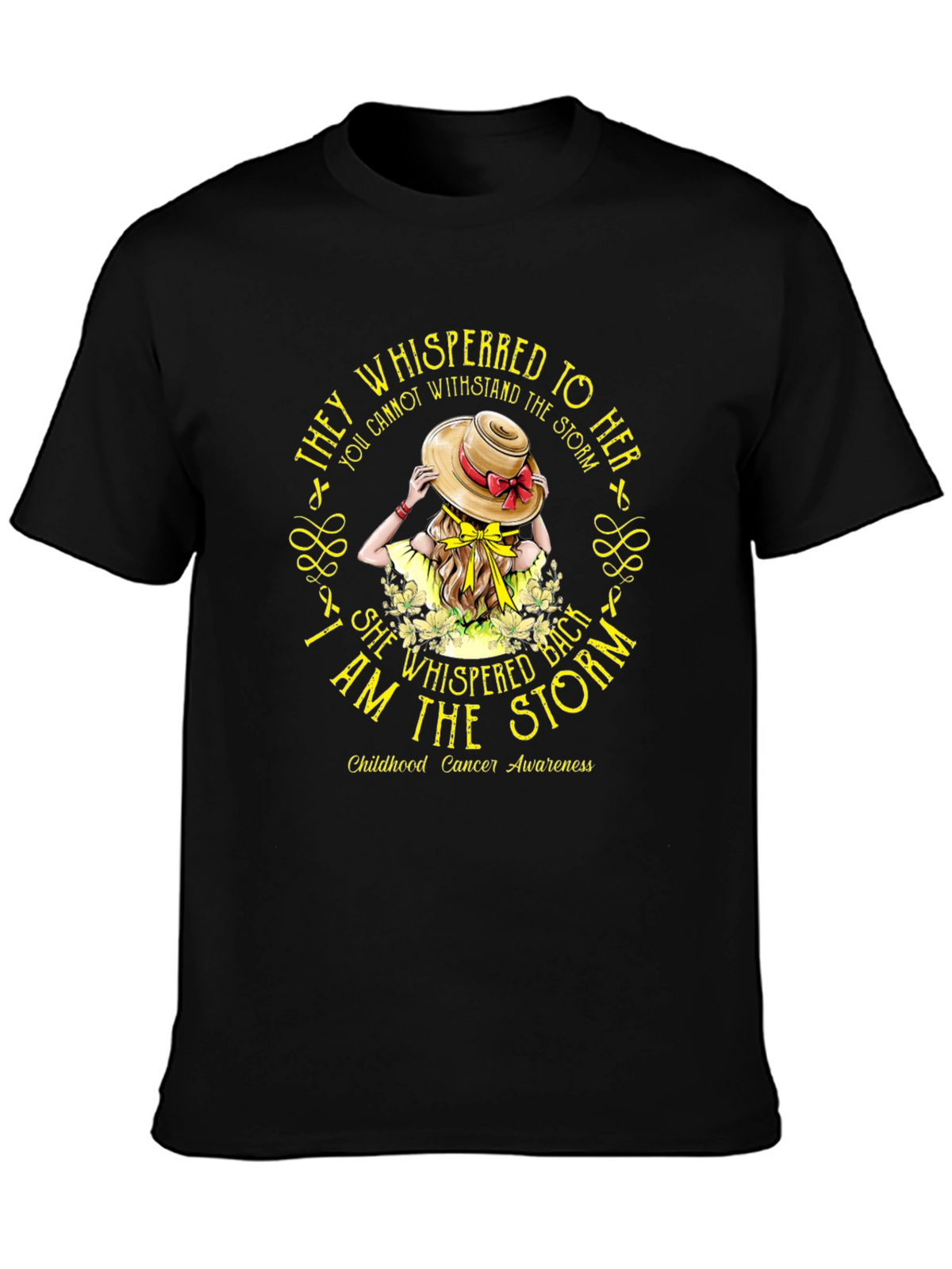Childhood Cancer Awareness I Am The Storm T-Shirt