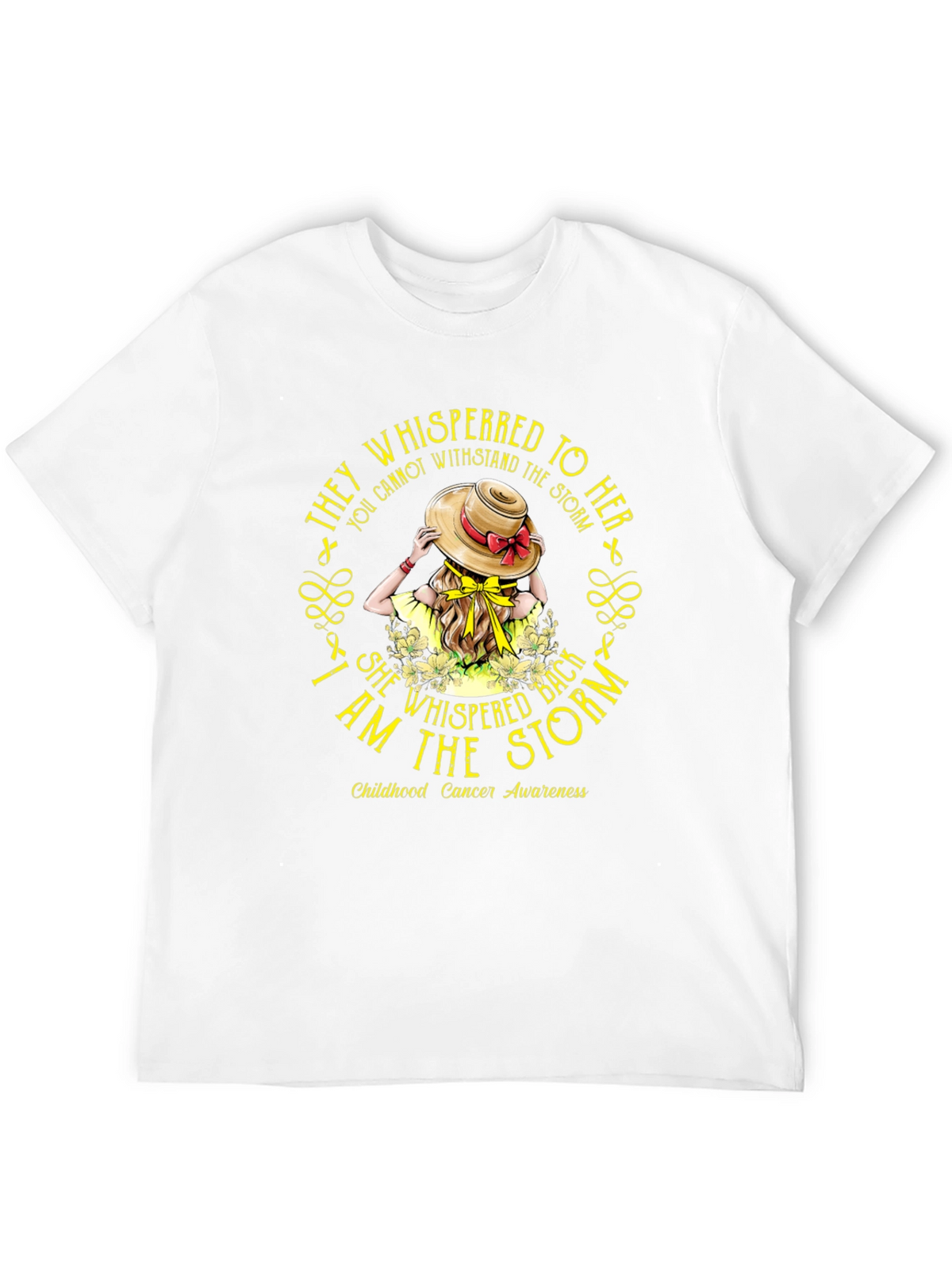 Childhood Cancer Awareness I Am The Storm T-Shirt