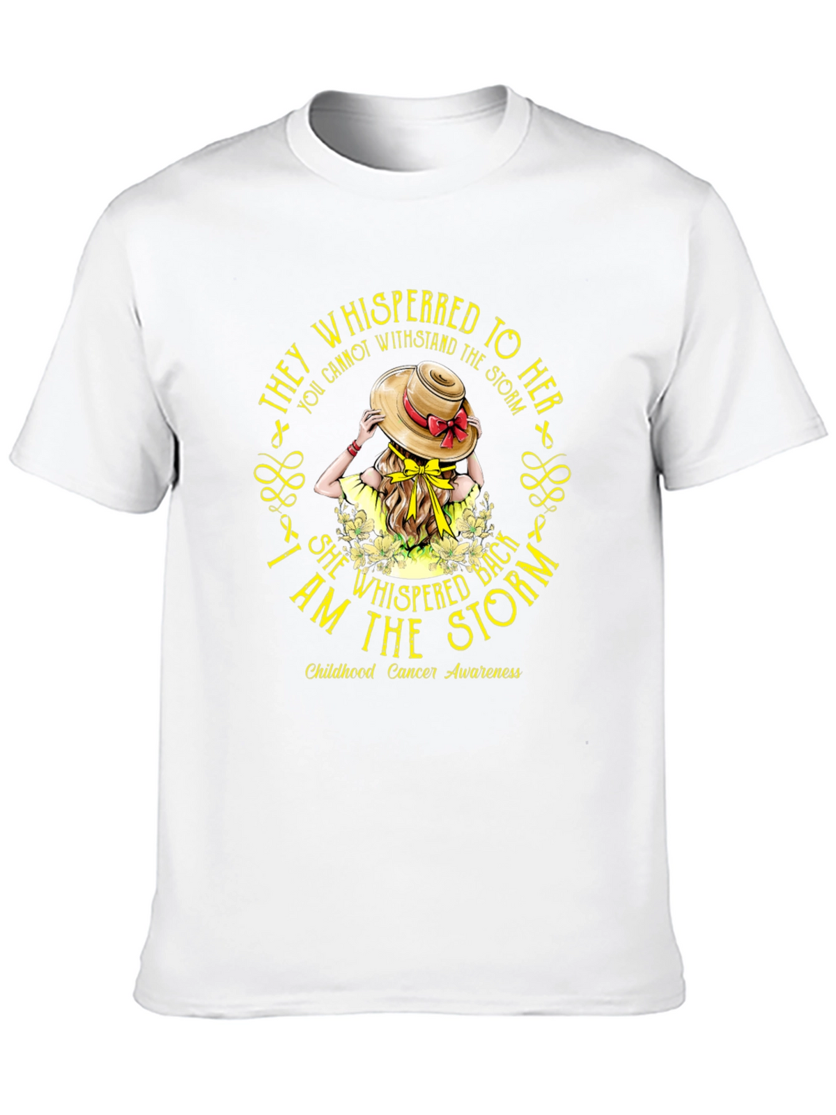 Childhood Cancer Awareness I Am The Storm T-Shirt