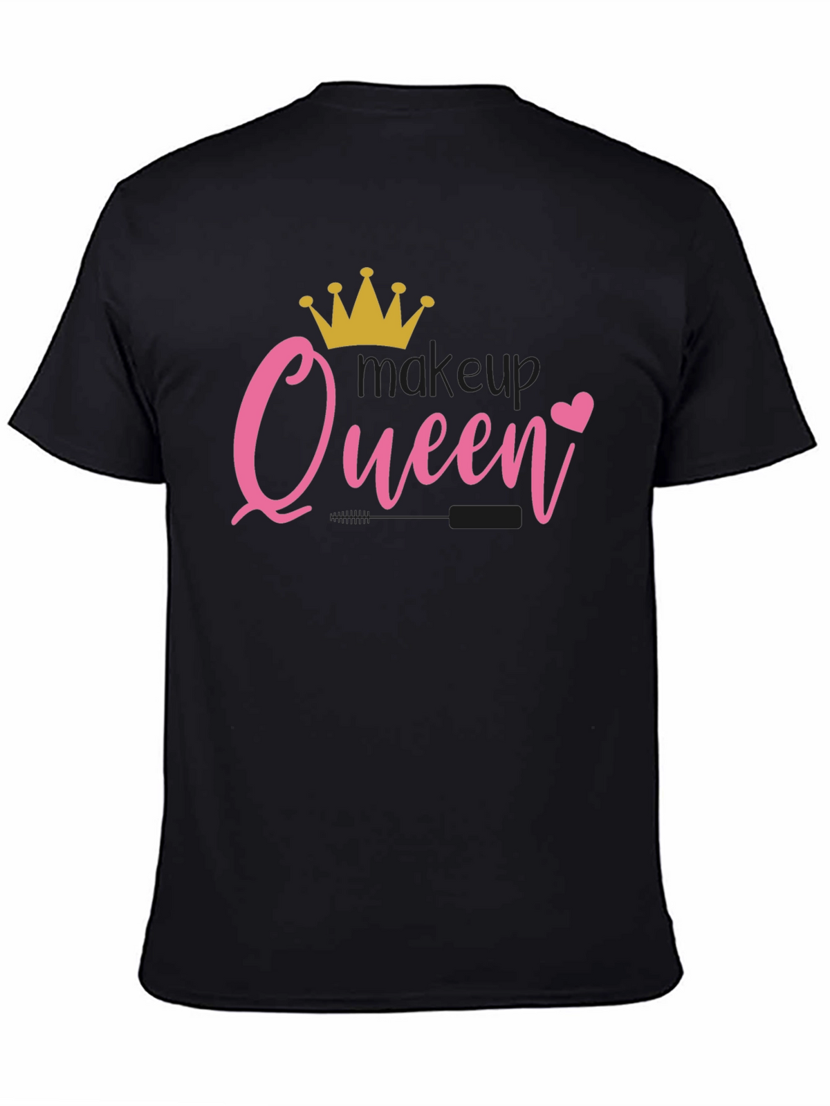 Makeup Queen T-Shirt - Black