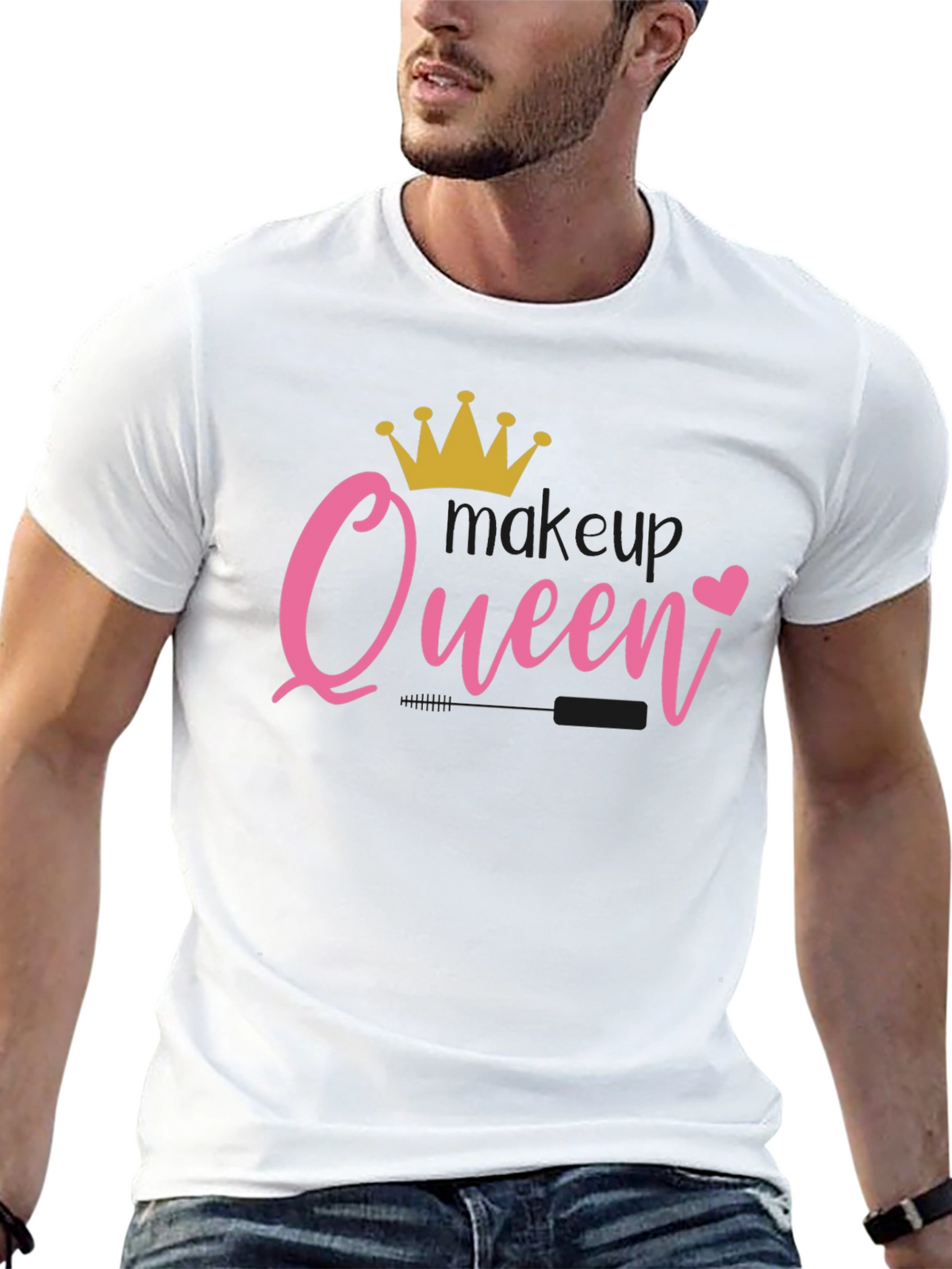 Makeup Queen T-Shirt - Black