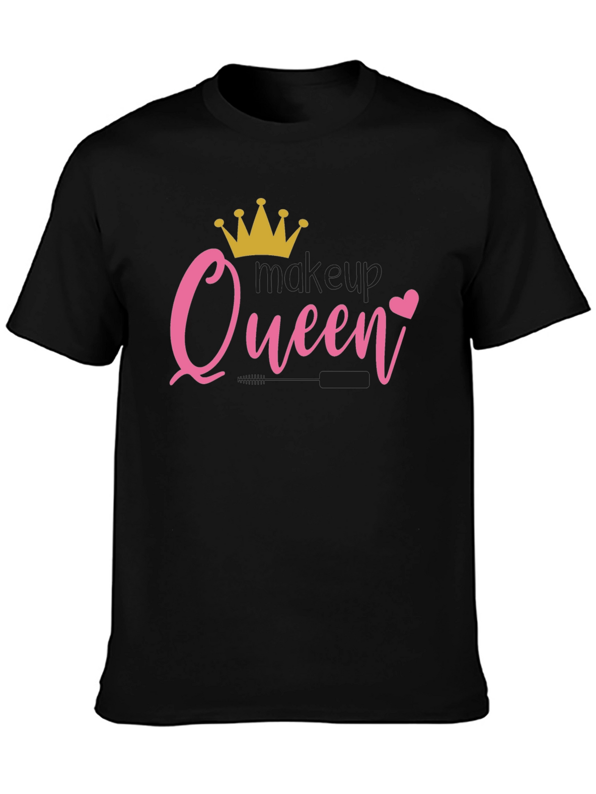 Makeup Queen T-Shirt - Black