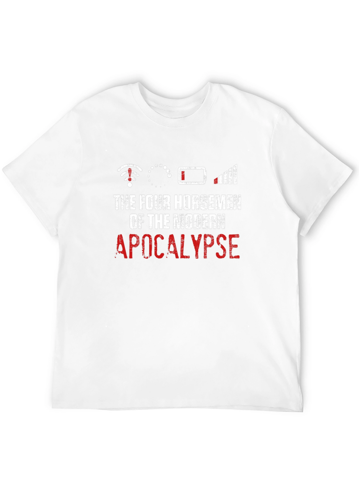 Modern Apocalypse T-Shirt Funny Geeky Humor Tee