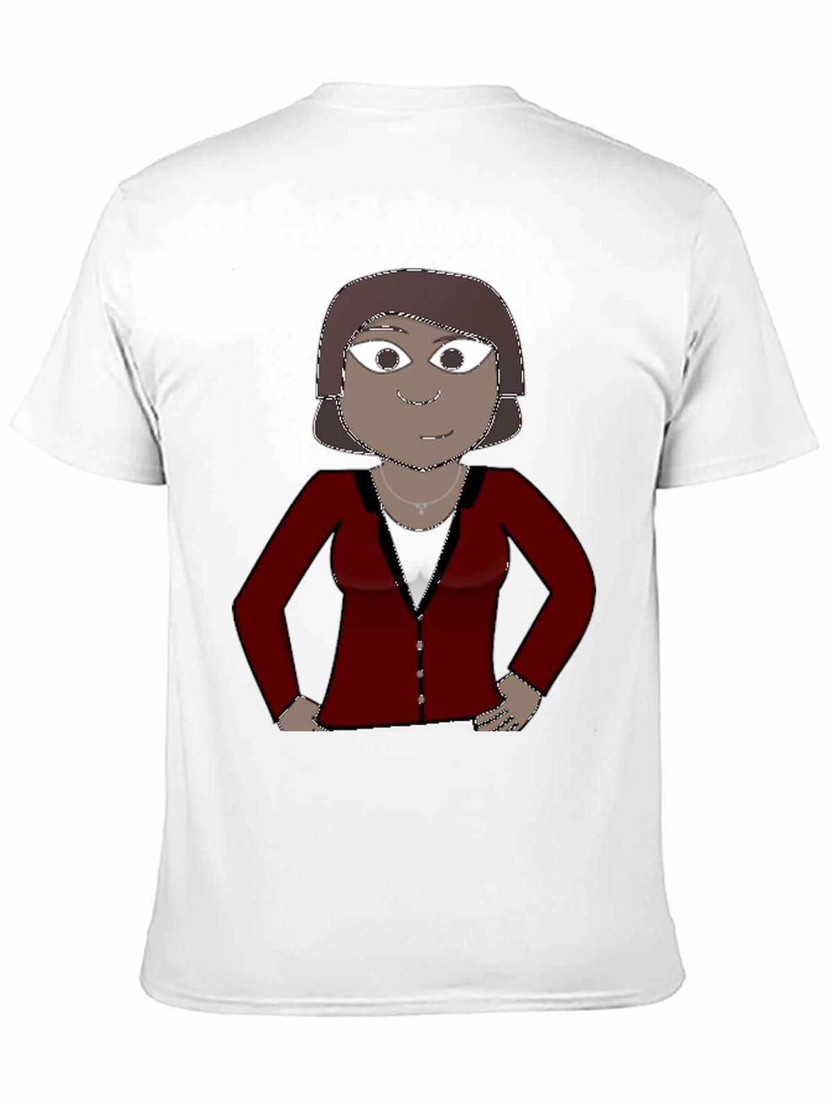 Cartoon Character Graphic Tee - Unisex