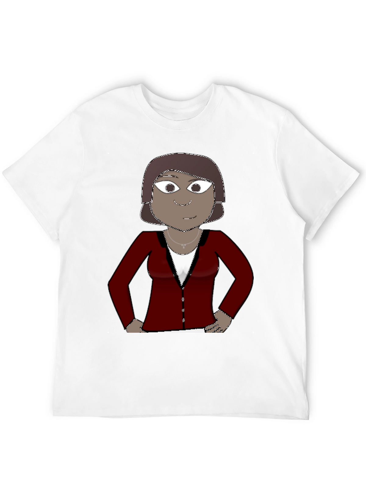Cartoon Character Graphic Tee - Unisex