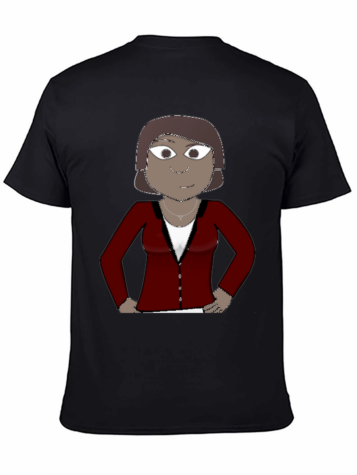 Cartoon Character Graphic Tee - Unisex