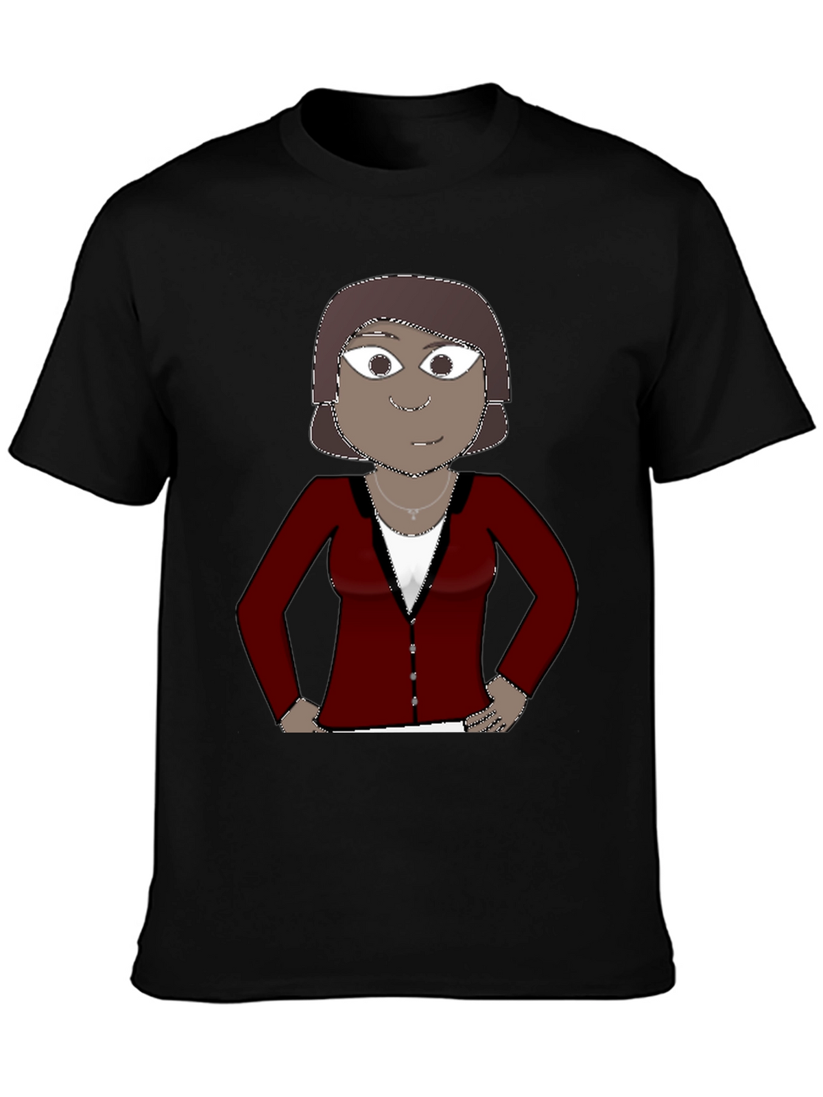 Cartoon Character Graphic Tee - Unisex