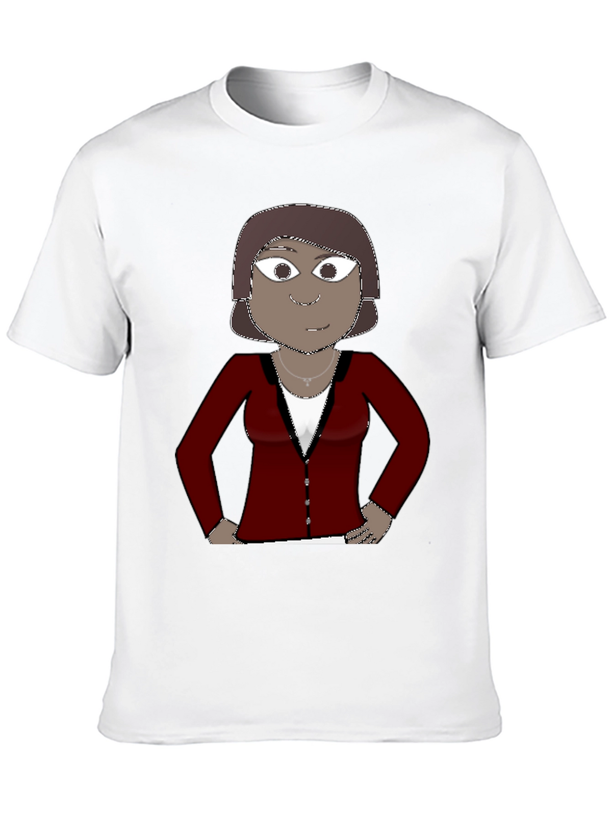 Cartoon Character Graphic Tee - Unisex