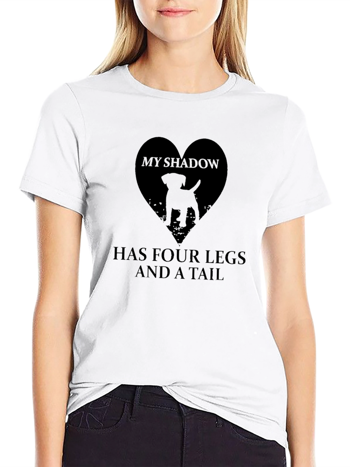 My Shadow Has Four Legs T-Shirt
