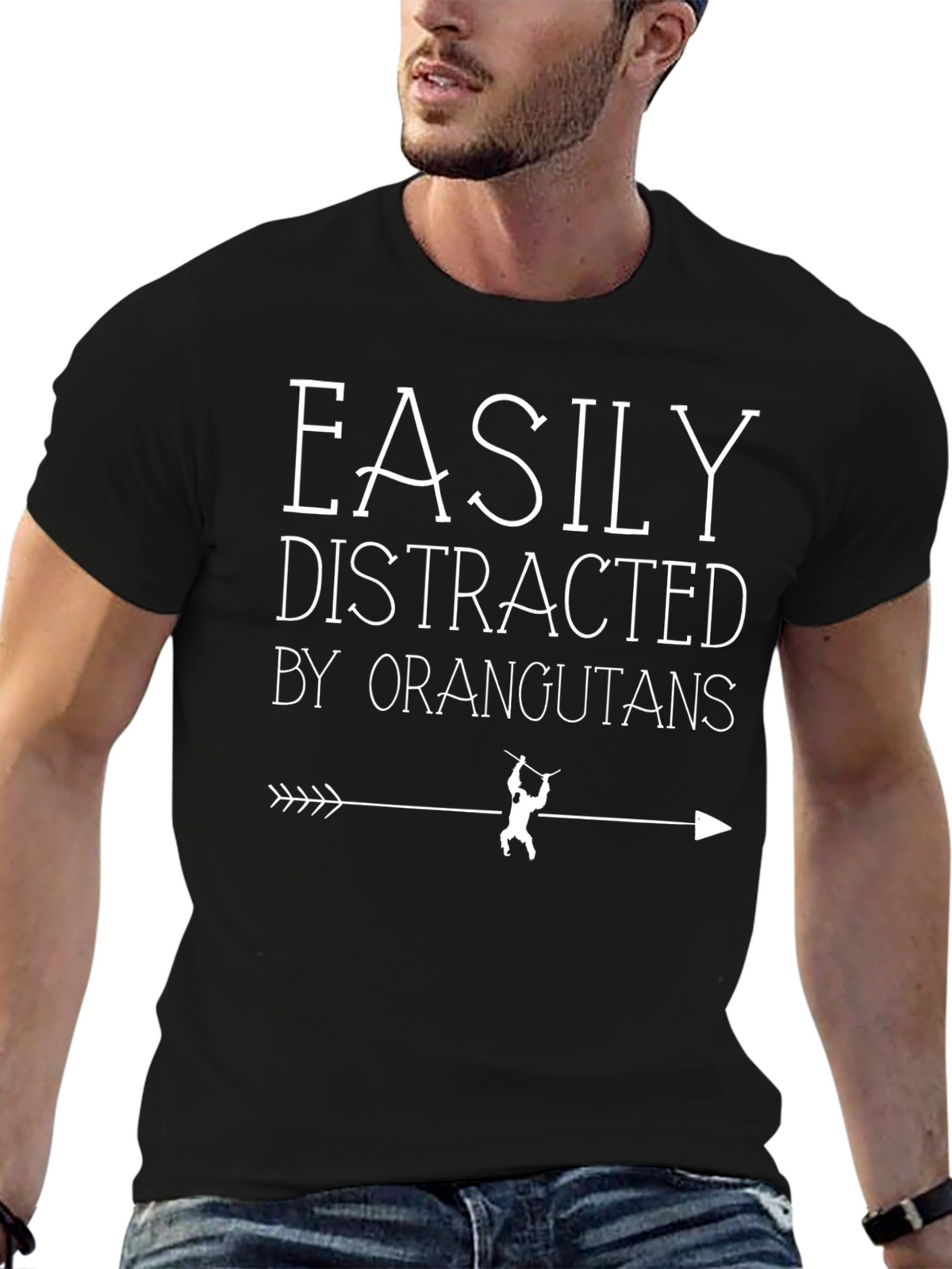 Easily Distracted by Orangutans T-Shirt