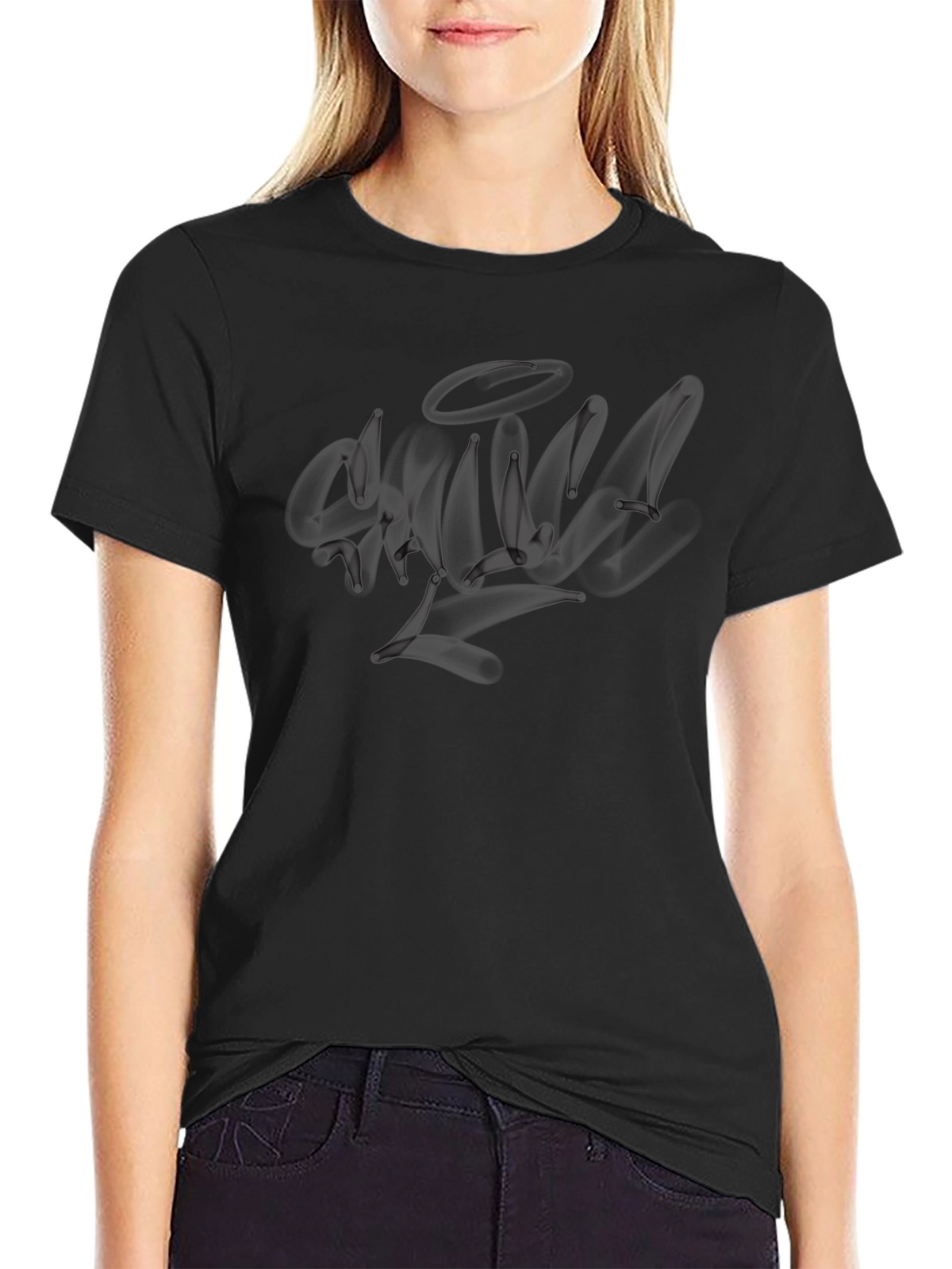 Stealth Graphic Mens Black Tee