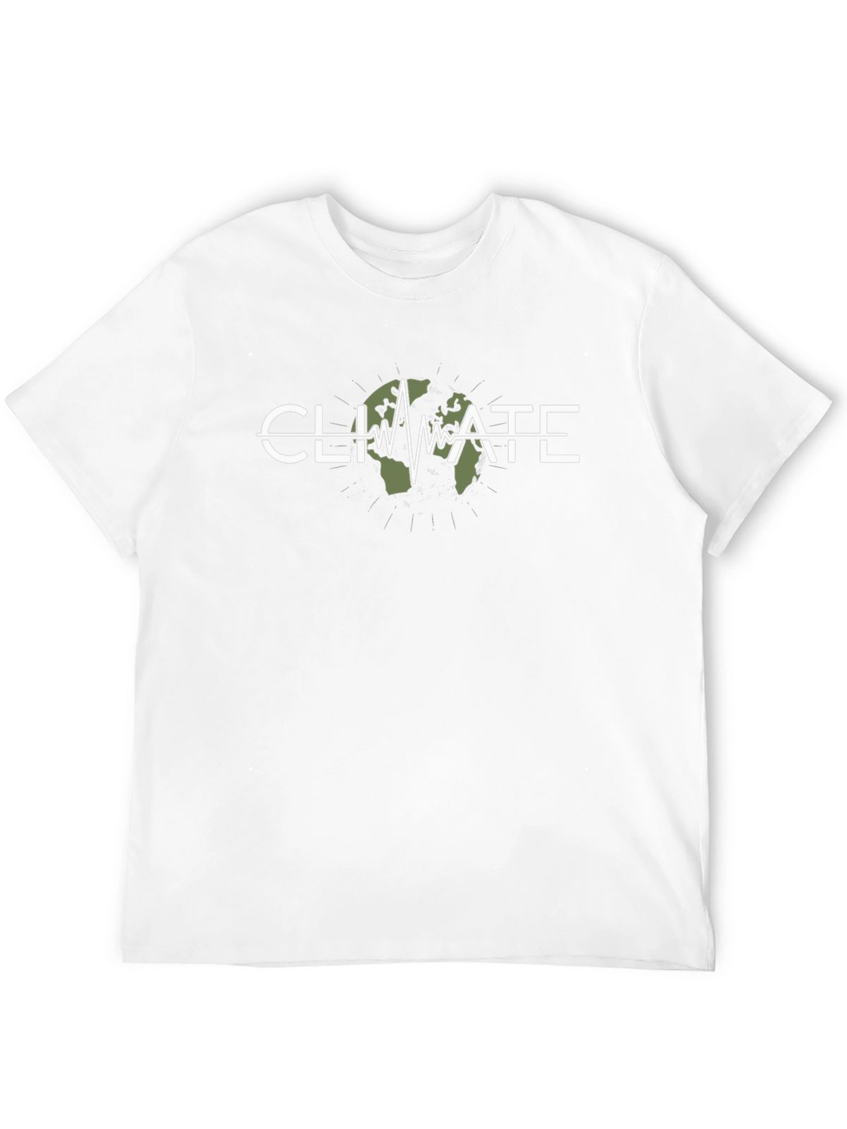 Climate Change Awareness Graphic Tee - Earth Pulse