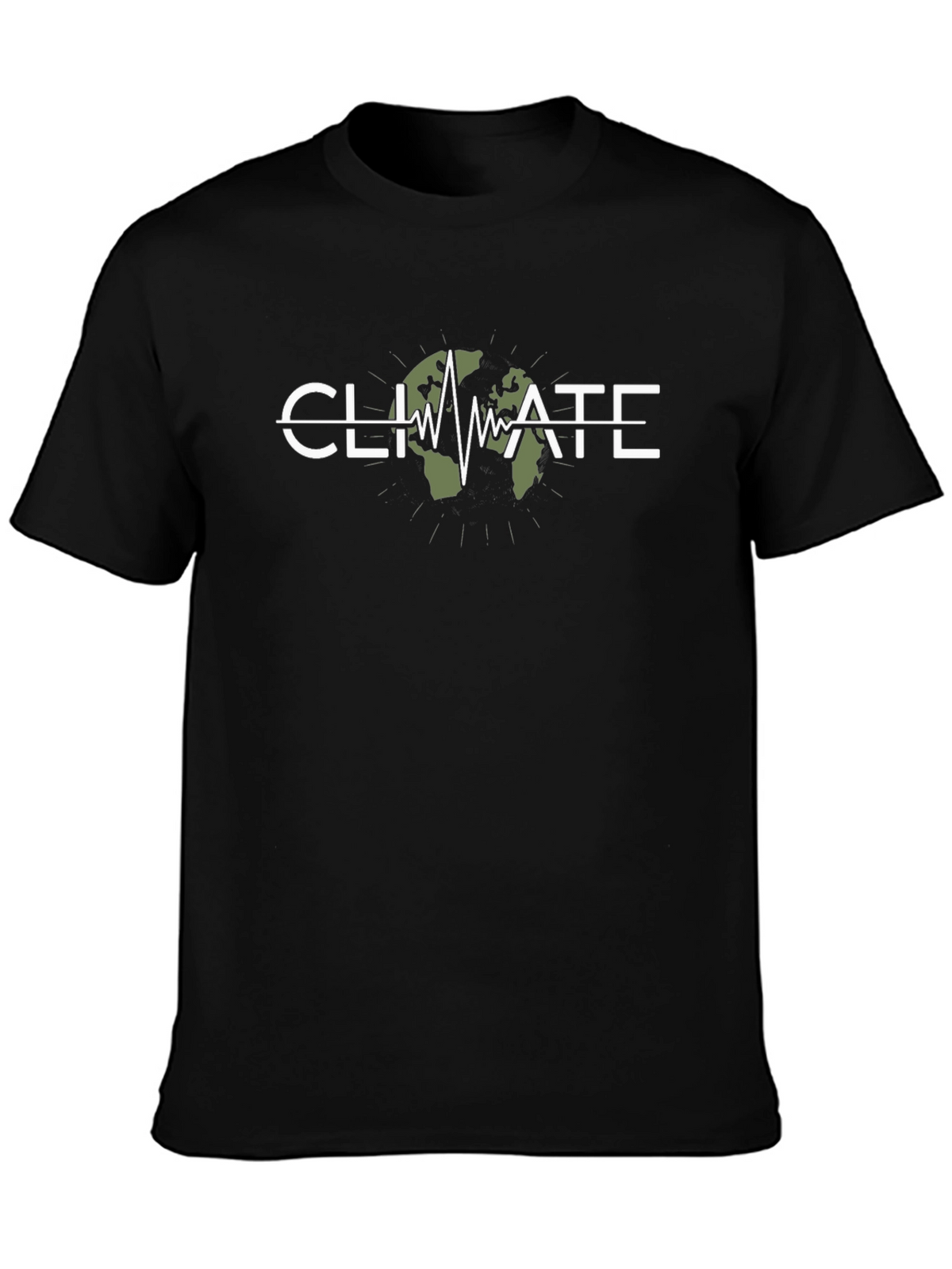 Climate Change Awareness Graphic Tee - Earth Pulse