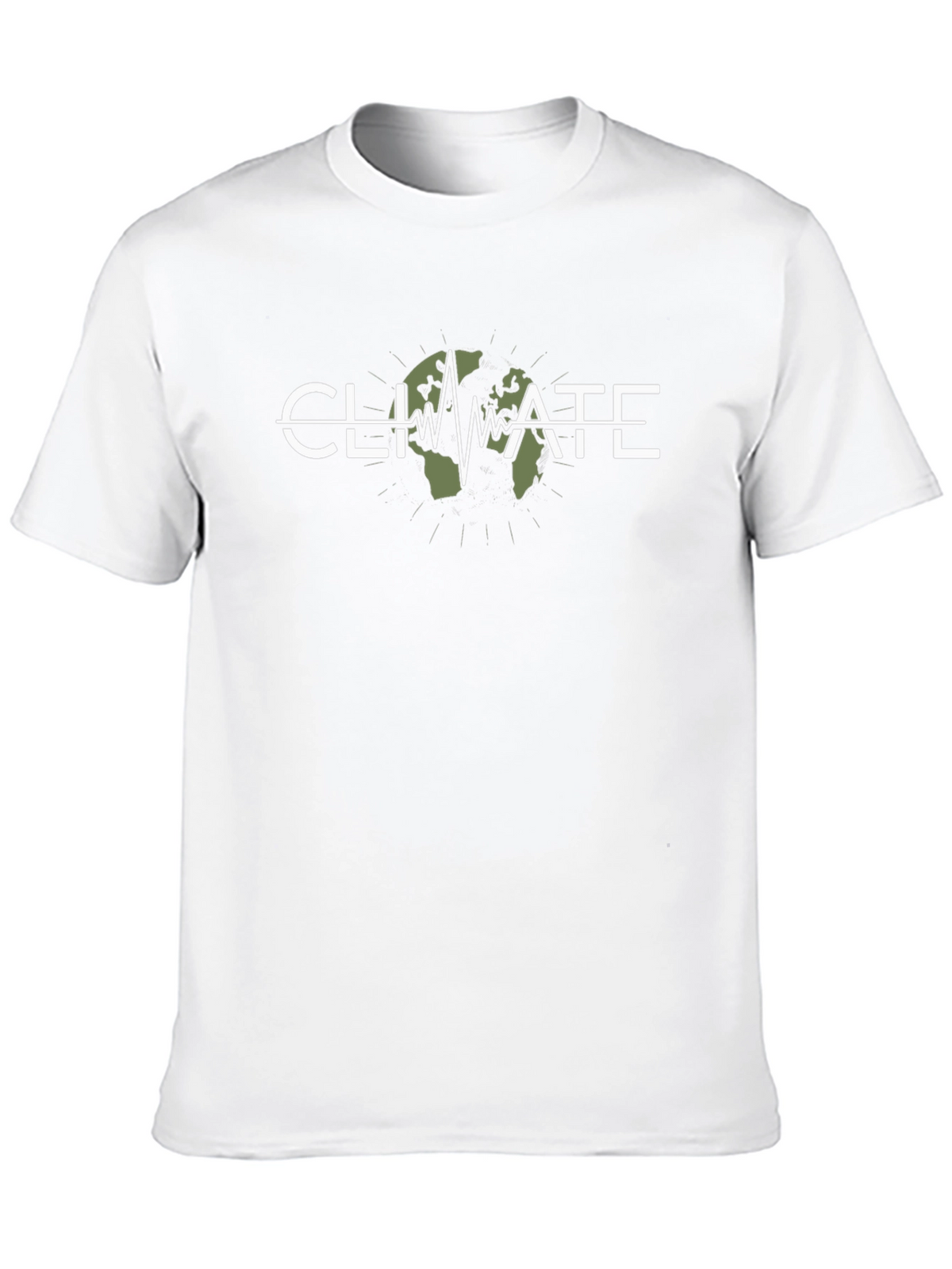 Climate Change Awareness Graphic Tee - Earth Pulse