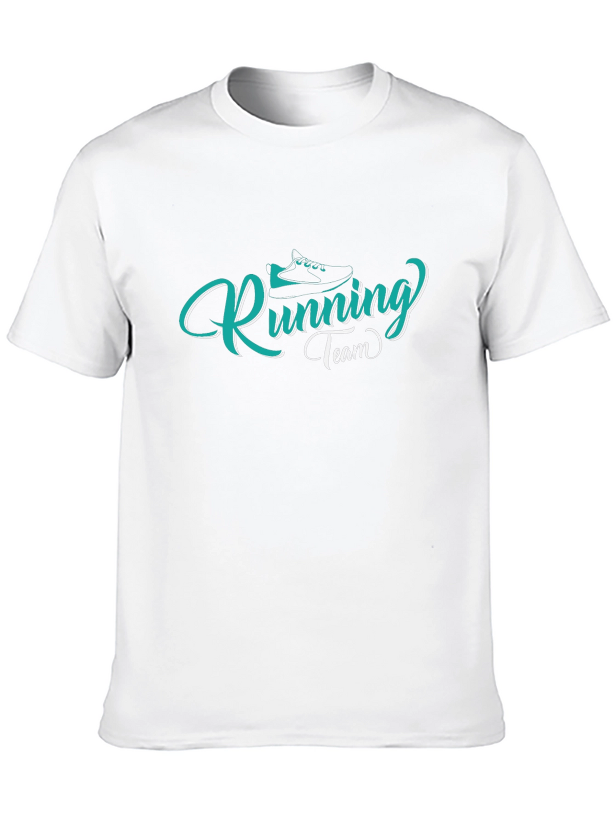 Running Team Graphic Tee - Black Casual Shirt