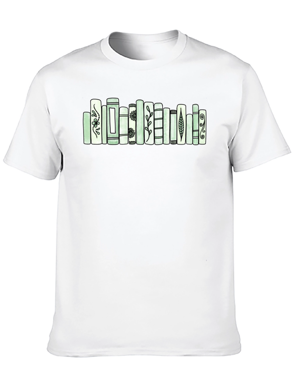 Book Lovers T-Shirt with Unique Book Design