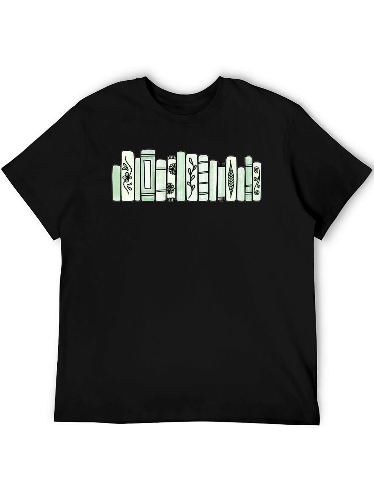 Book Lovers T-Shirt with Unique Book Design