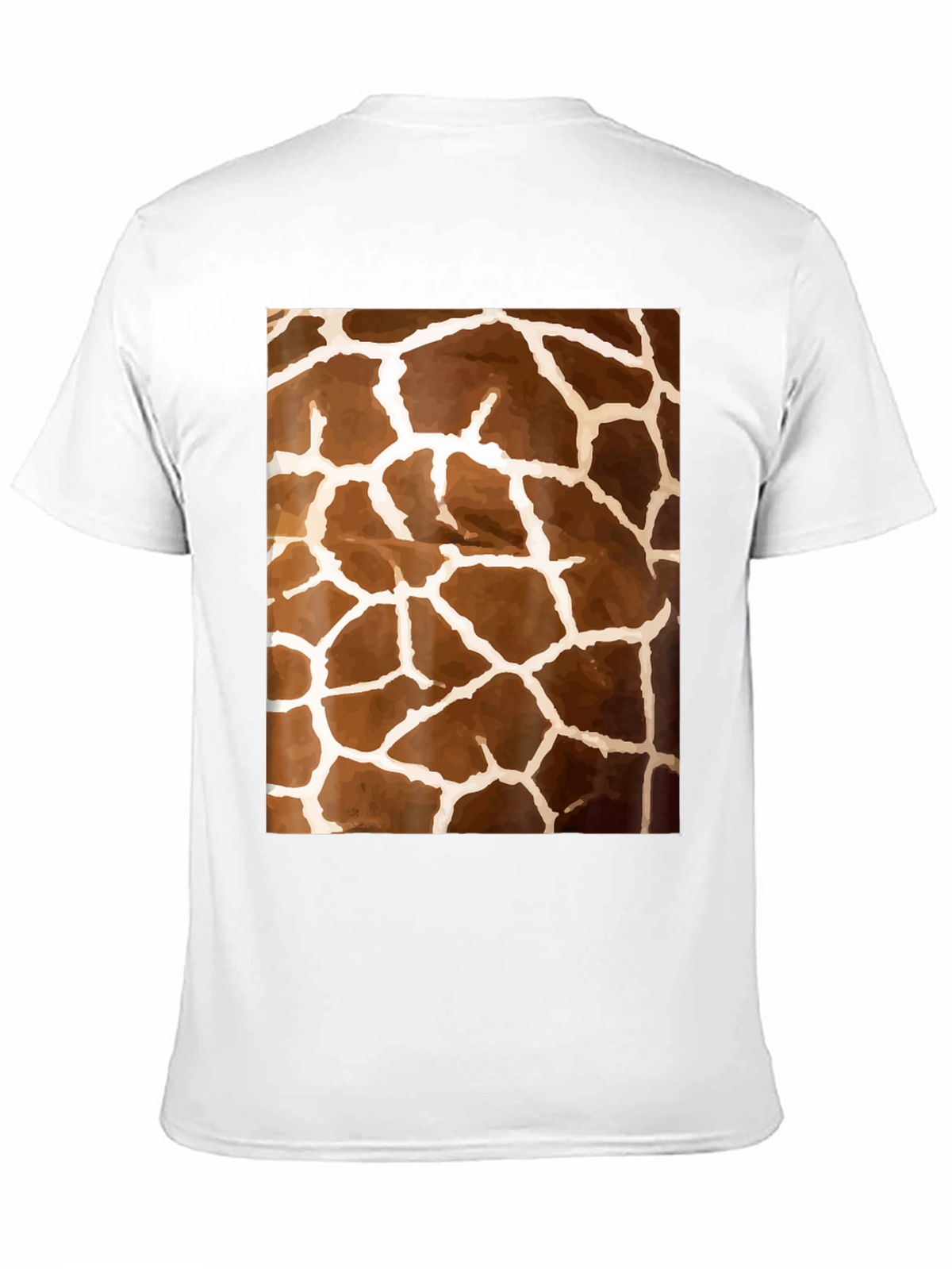 Giraffe Print T-Shirt - Unique Animal Pattern Tee