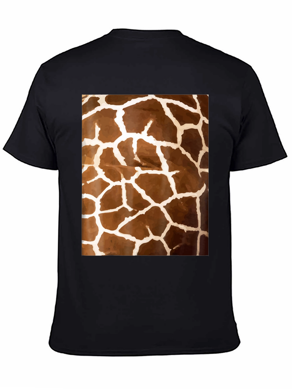 Giraffe Print T-Shirt - Unique Animal Pattern Tee