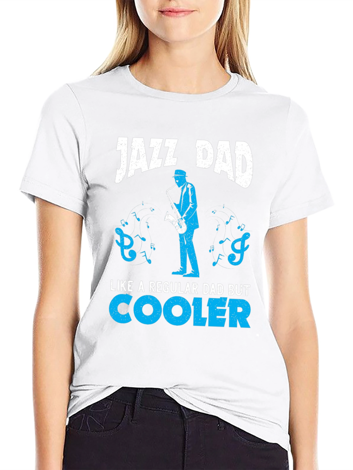 Jazz Dad T-Shirt - Cool Music Lover Tee