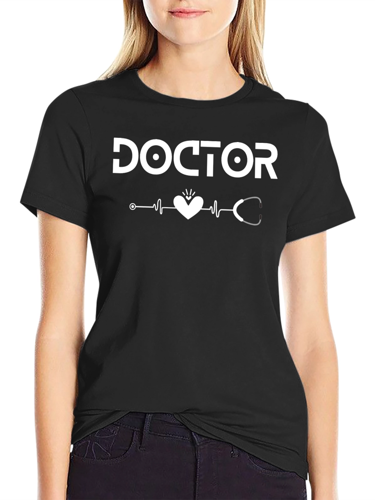 Doctor Heartbeat T-Shirt - Medical Profession Tee