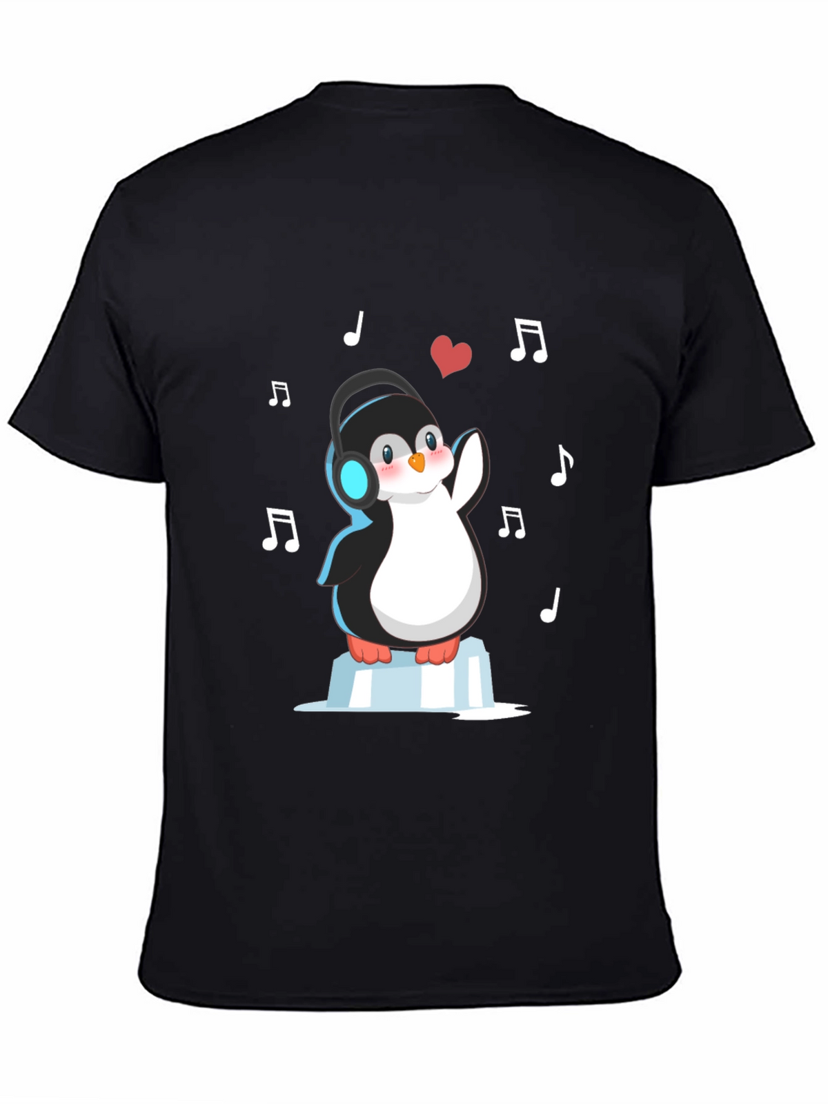 Musical Penguin Graphic Tee