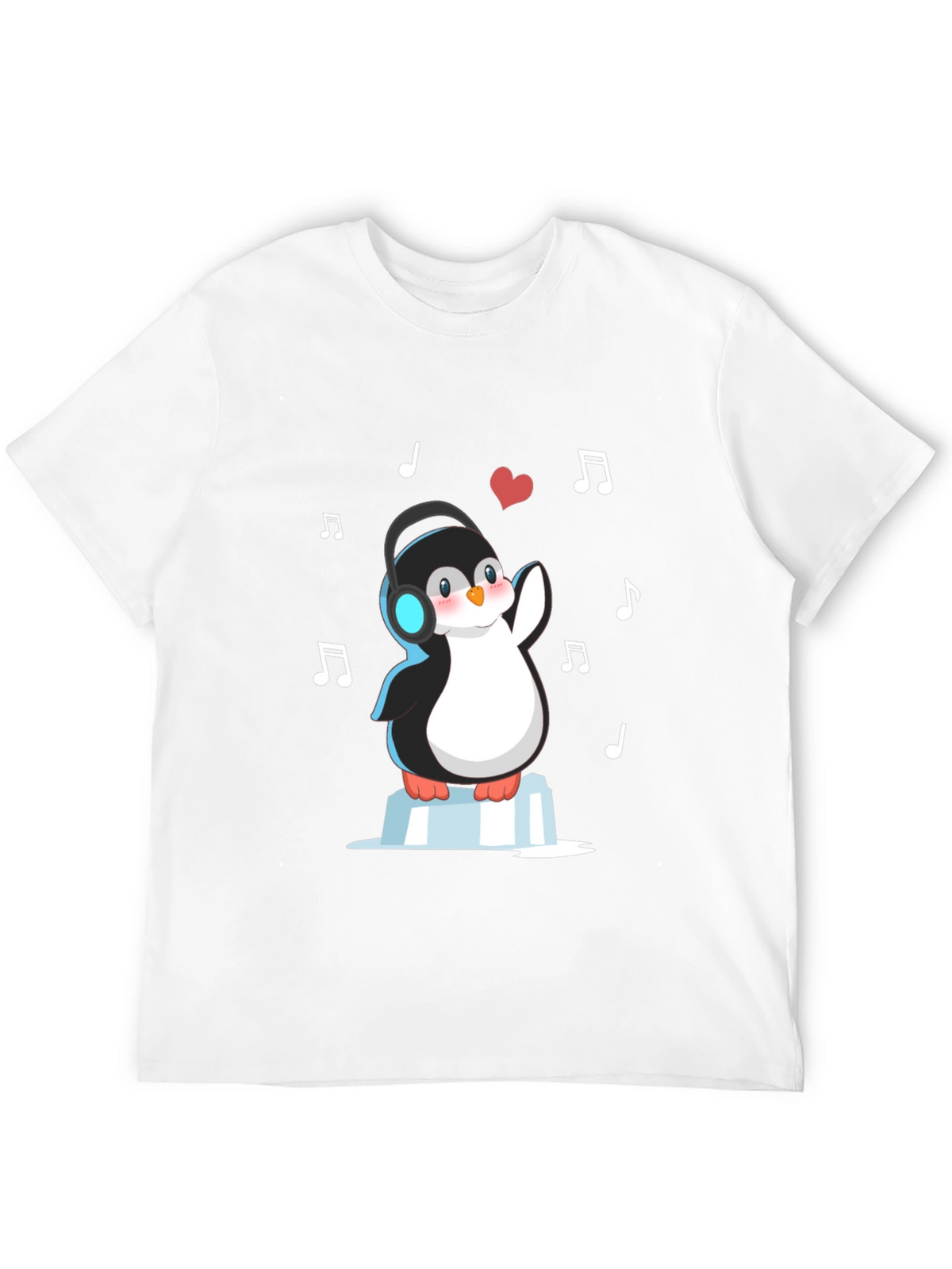 Musical Penguin Graphic Tee