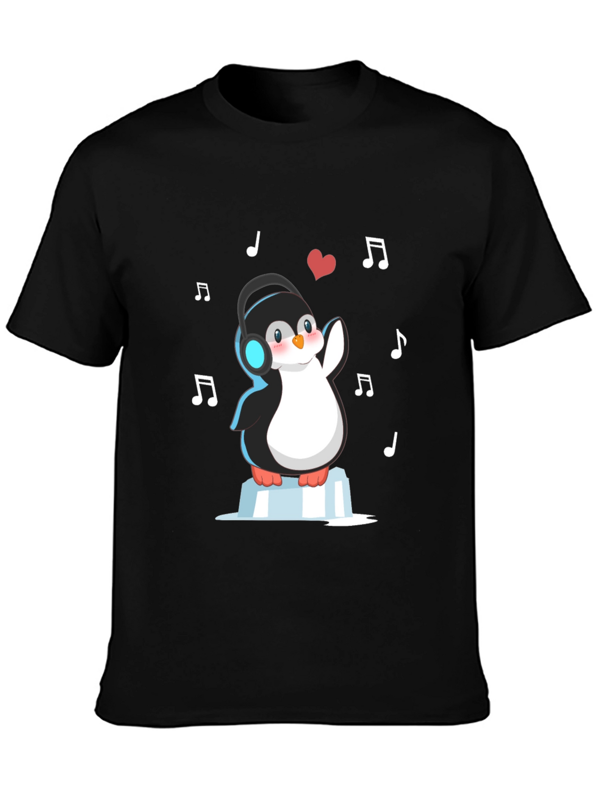 Musical Penguin Graphic Tee