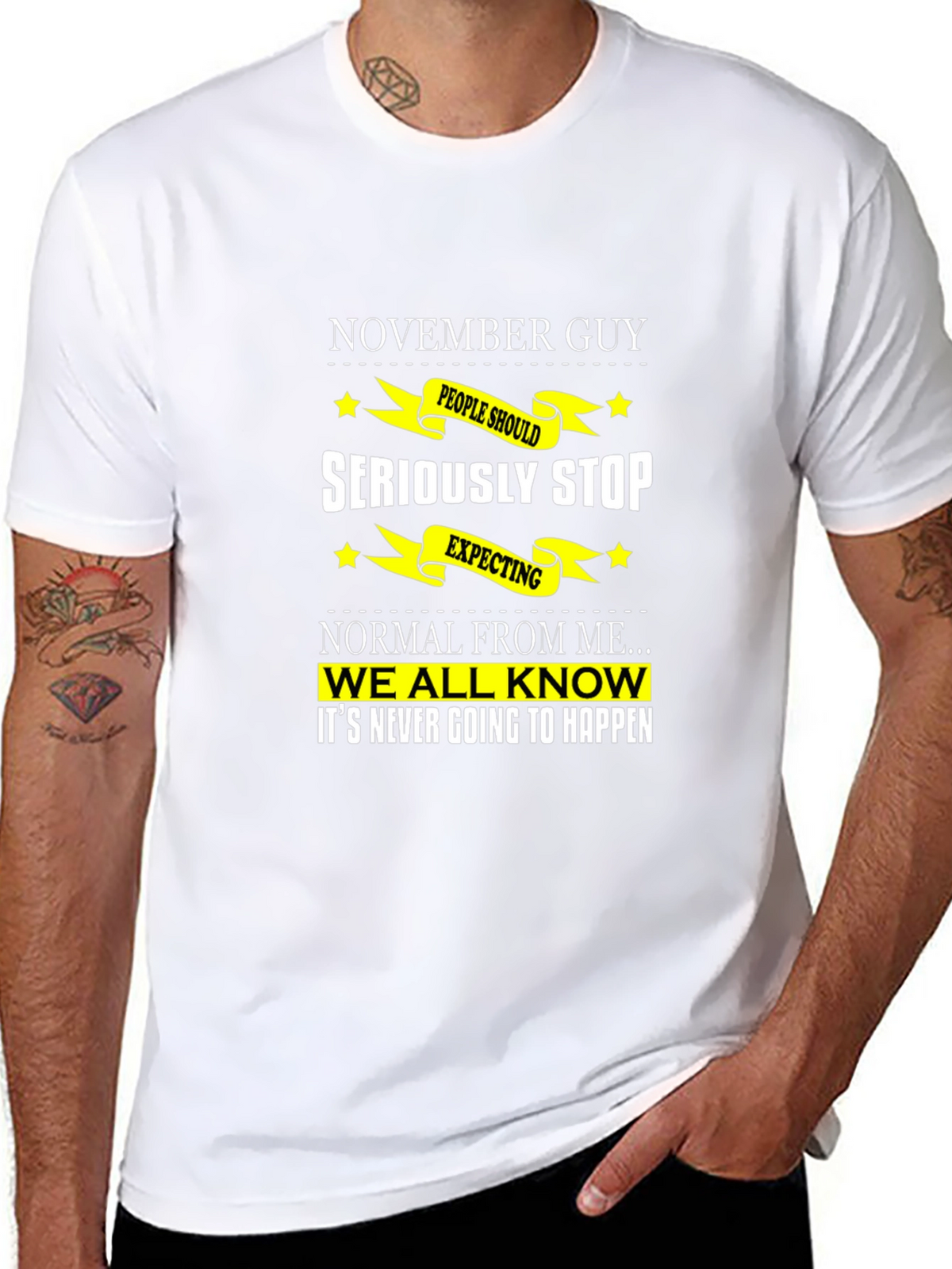 November Guy Funny T-Shirt