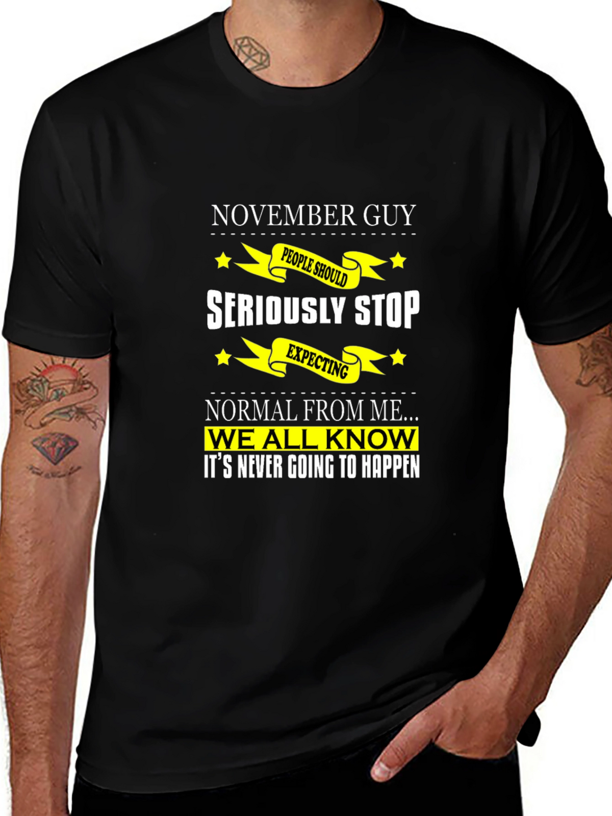 November Guy Funny T-Shirt