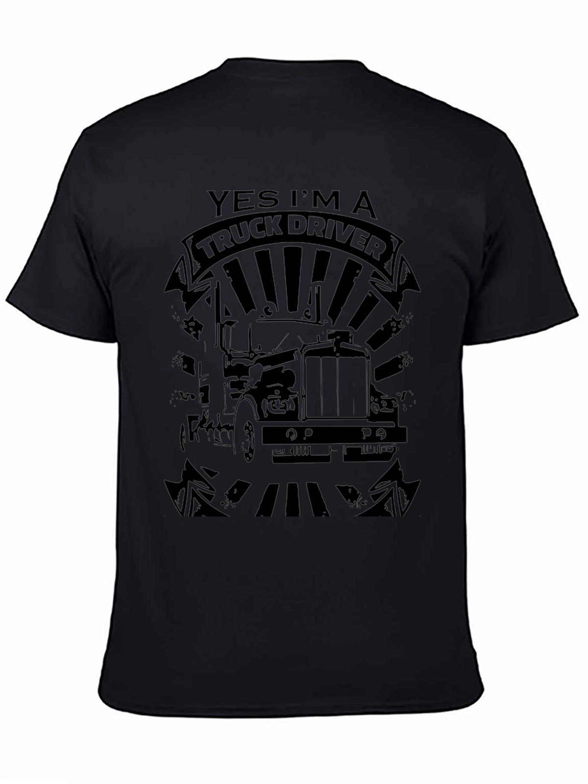 Yes Im a Truck Driver Graphic T-Shirt